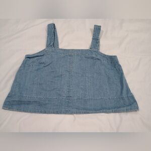 Banana Republic Light Blue Denim Top